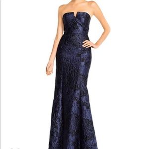 Aidan Mattox Jacquard Gown